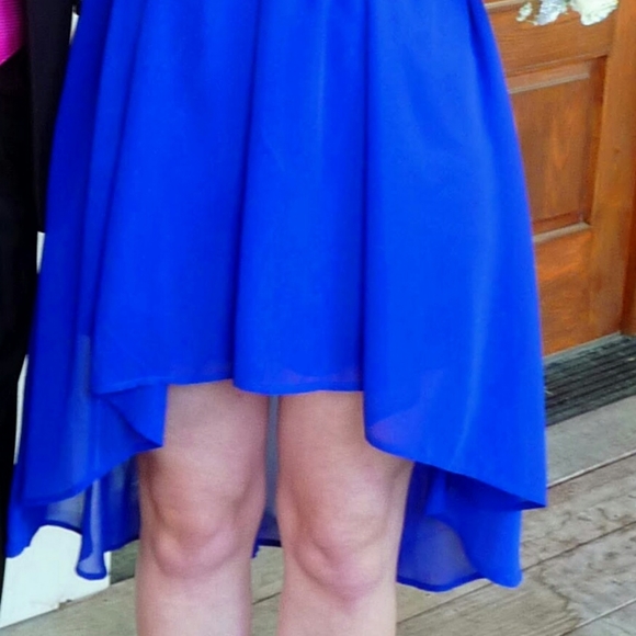 GB Strapless High Low Dress - Picture 10 of 10